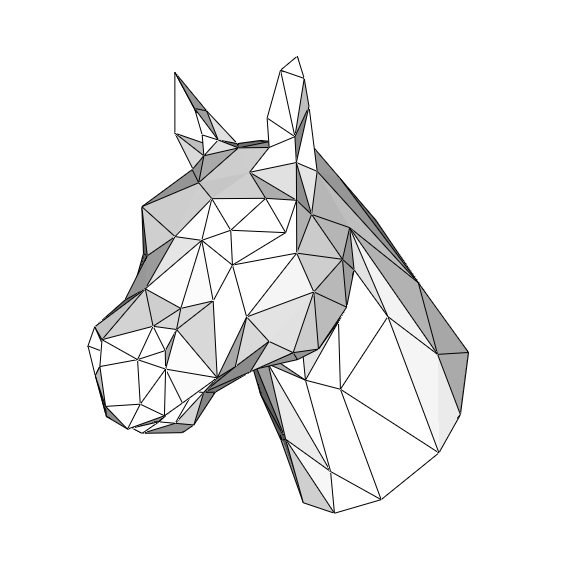 Horse Bust