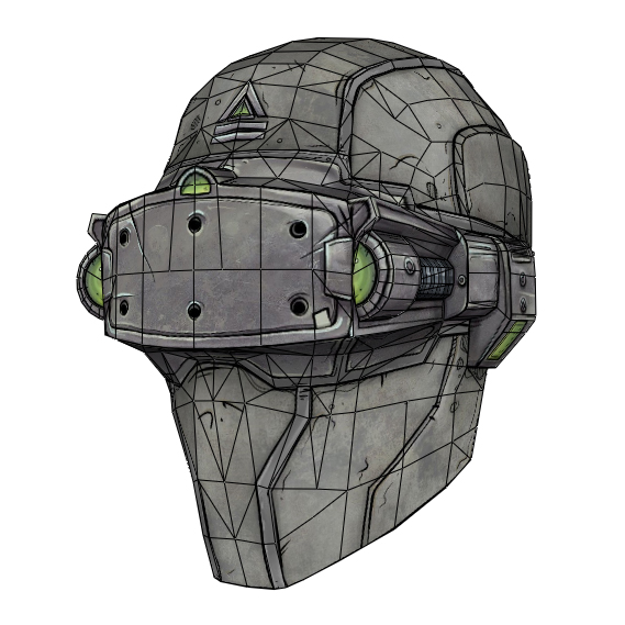 Commando Axton Helmet Borderlands