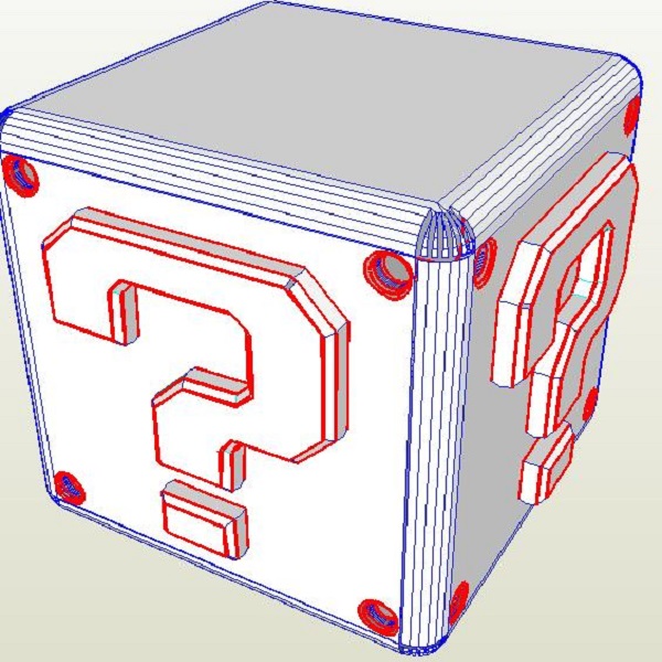 Mario Question Cube