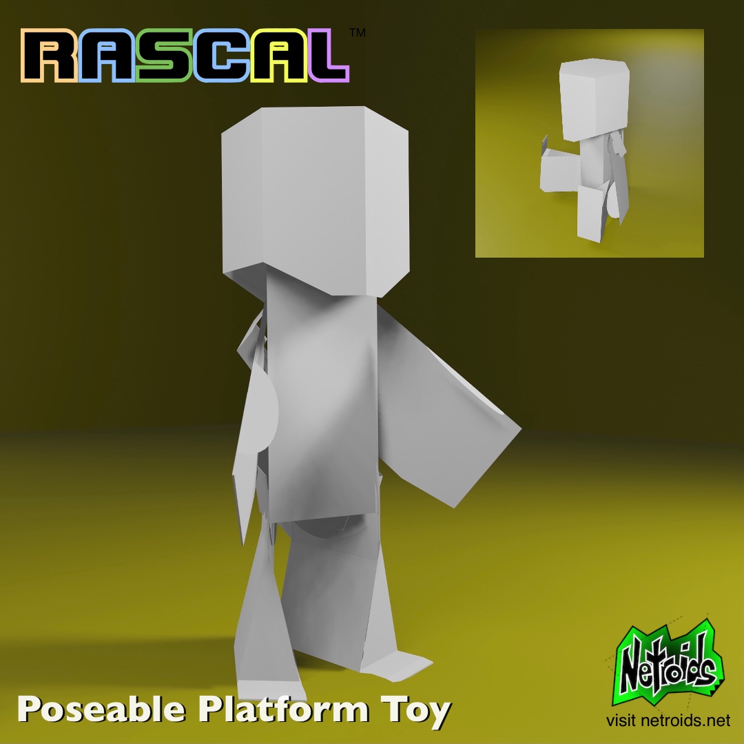 Rascal Netroid – Blank Platform Toy