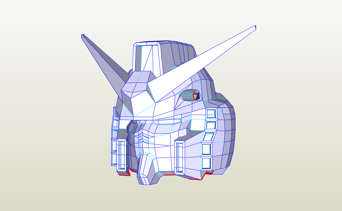 Gundam Eva helmet