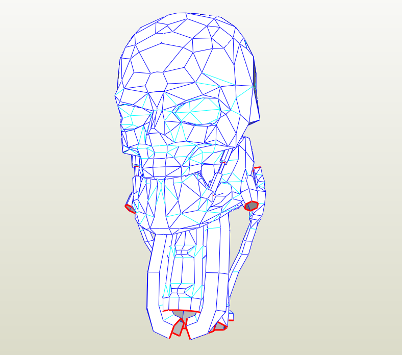 T600 Terminator Skull