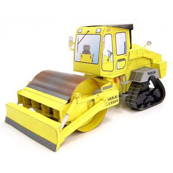 Sakai cv550 track compactor