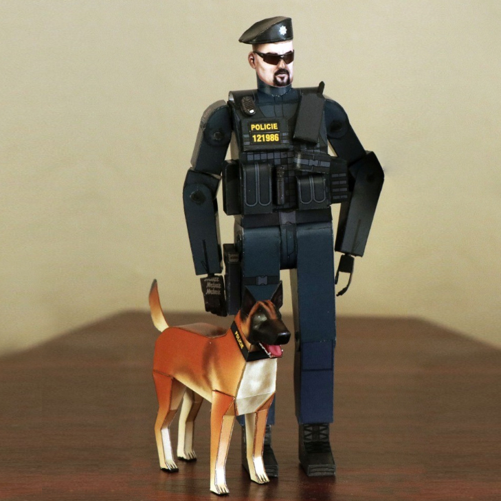 Polish Police & Dog